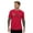 Red, variant on THE BOOK OF MARK Fitted men T-shirt (White, M)