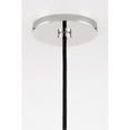 thumbnail image 4 of Mitzi H137701L-PN/WH Milo - 1 Light Pendant 10" Tall Polished Nickel/White, 4 of 7