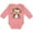 Mauve, variant on Inktastic Monkey Girls Long Sleeve Baby Bodysuit