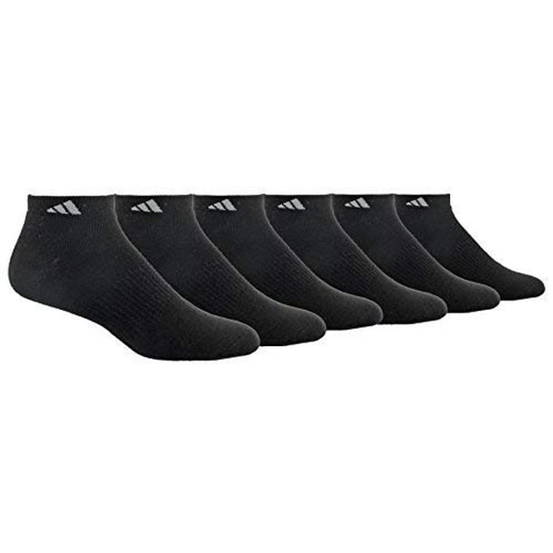 Adidas adidas Men's Athletic Cushioned Low Cut Socks (6Pair), Black