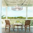 thumbnail image 4 of Bella Depot 20" Outdoor Plug Ceiling Fan 6-Speed Reversible with Dimmable Light and Remote Control, 4 of 11