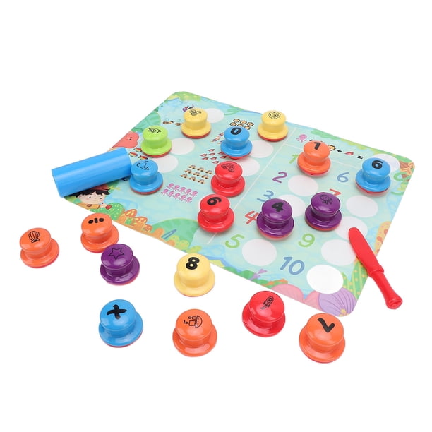 Juego De Sellos De Arcilla Para Niños, Juguete De Sello De Arcilla Para Niños, Innovador, Divertido, Colorido Para Niños