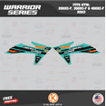 thumbnail image 4 of Kalair GFX Graphics Kit for KTM ENDURO 4-STROKE 250XC-F, 350XC-F and 450XC-F (2023) Warrior Series, 4 of 5