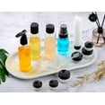 thumbnail image 2 of kit de Voyage en Avion, 9 Bouteilles Vides (max 100ml) Bouteilles en Plastique dans un Contenant, (transparent), 2 of 5