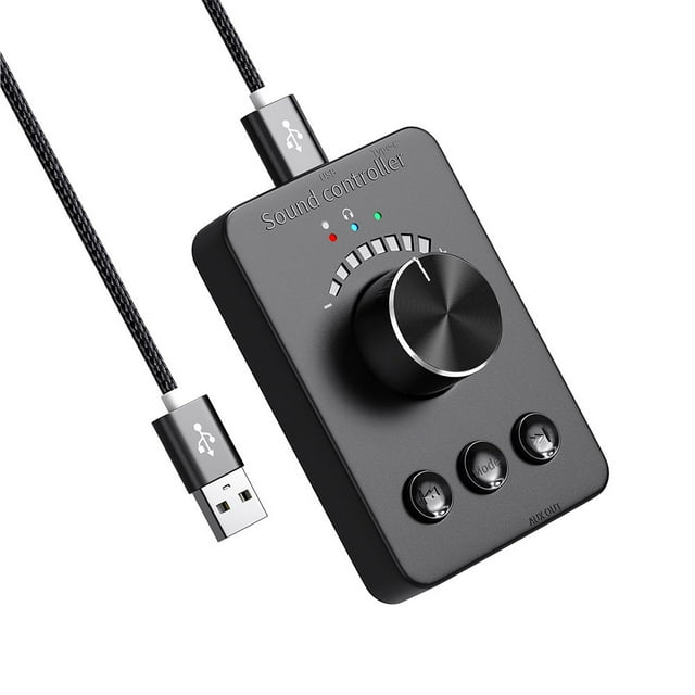 Control Volumen Ajuste La Perilla Multimedia Altavoz PC AUDIO ADJULO PIERNA USB COLLO 3 Modos Compatibles Con El Diente