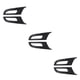 thumbnail image 3 of Kenally Parrilla de luz antiniebla inferior para parachoques delantero, piezas de rejilla de luz antiniebla de plástico automotriz lavable desmontable, Derecha 3piezas Kenally CBP253900, 3 of 6