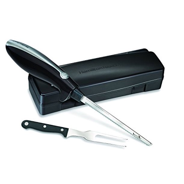 Hamilton Beach Electric Knife for Carving Meats, Poultry, Bread