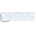 thumbnail image 2 of Ambesonne Vintage Fabric by the Yard Upholstery, Floral Pattern Leaf Stalk, 2 Yards, Pale Blue White, 2 of 4