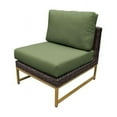 thumbnail image 3 of AMALFI 8 Piece Wicker Patio Furniture Set 08a in Gold and Cilantro, 3 of 7