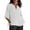 White, variant on kamemi Womens T Shirts Loose Fit Women's Sofia Tee with Short Sleeves(Black,XXL)