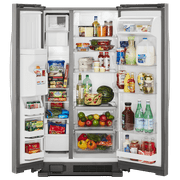 WHIRLPOOL WRS315SDHM side by side freestanding refrigerator