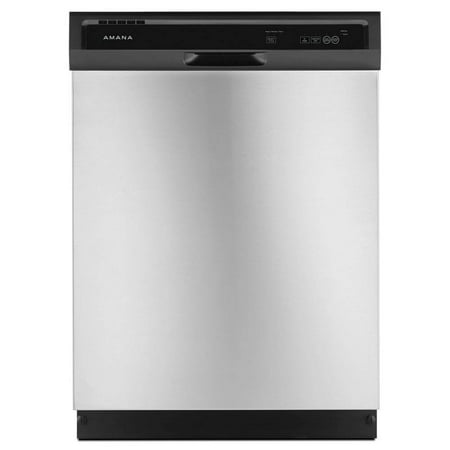 Amana ADB1400AGS 63 dBA Stainless Dishwasher with Triple Filter Wash System