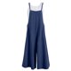 thumbnail image 2 of Mono de pierna ancha para mujer / Tirantes finos / Mono sin mangas con cordones Irfora Aqua/XXXXXL, 2 of 7