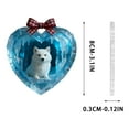 thumbnail image 2 of Acrylic Animal Backpack Car Pendant Ornament 2D Hanging Decoration for Vehicles and Bags, 2 of 5