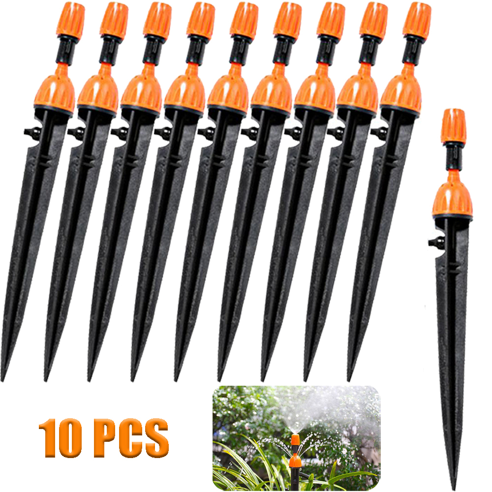 KISPATTI Micro Spray Adjustable 360 Degree Water Flow Irrigation