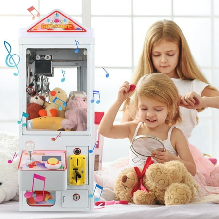 JORUGUNA Mini Claw Crane Machine 110V Metal Case Bar Candy Toy Catcher Shake-Proof ( non charger, no test)