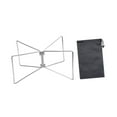 thumbnail image 4 of jinwen Camping Foldable Stand Portable for Outdoor Activities Ice Box Holder Silvery, 4 of 9