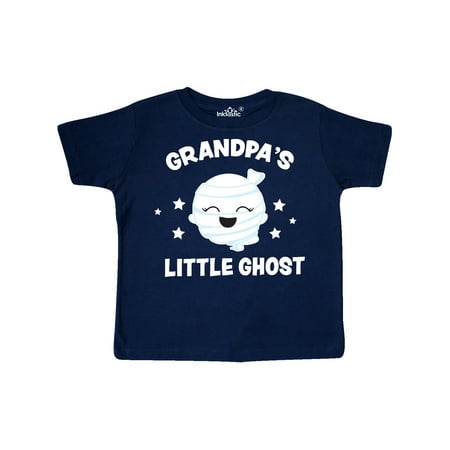 

Inktastic Cute Grandpa s Little Ghost with Stars Gift Toddler Toddler Girl T-Shirt