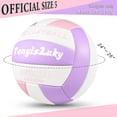 thumbnail image 2 of Kit oficial de piel sintética suave de voleibol TengiSluky, talla 5, 2 of 9