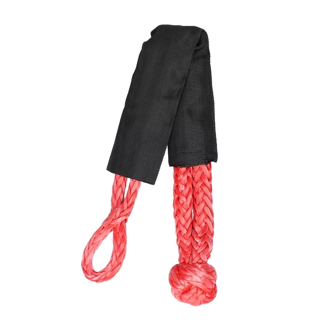 yeacher 17T Practical Car Flexible Synthetic Soft Shackle Trailer Pull Towing Rope Winch Straps For Car Broke Down