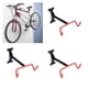 thumbnail image 1 of 3x Bicicleta plegable Soporte de montaje en pared Gancho de almacenamiento Estante de almacenamiento Soporte de ahorro de espacio Soledad Soporte de pared para bicicleta, 1 of 9