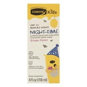 Comvita Kids Night-Time Soothing Syrup with UMF 10+ Manuka Honey, 4 oz (12-24 servings)