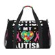 thumbnail image 1 of Balery I Love My Autism Bolsa de Gimnasio para Mujeres, Bolsa de Viaje con Bolsillo Húmedo, Bolsa de Fin de Semana para Mujeres, Bolsa de Viaje Resistente al Agua, 1 of 7