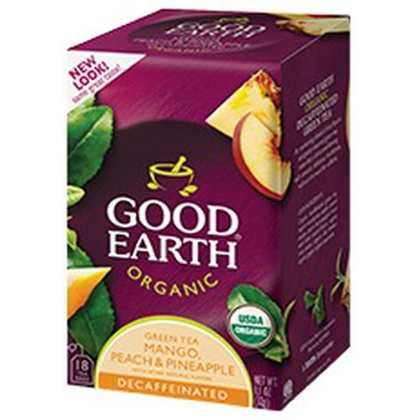 Tropical Rush Organic Good Earth Teas 18 Tea Bag