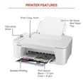 thumbnail image 2 of Canon PIXMA TS3720 Wireless All-in-One Printer for Basic Home Printing, White, 2 of 8