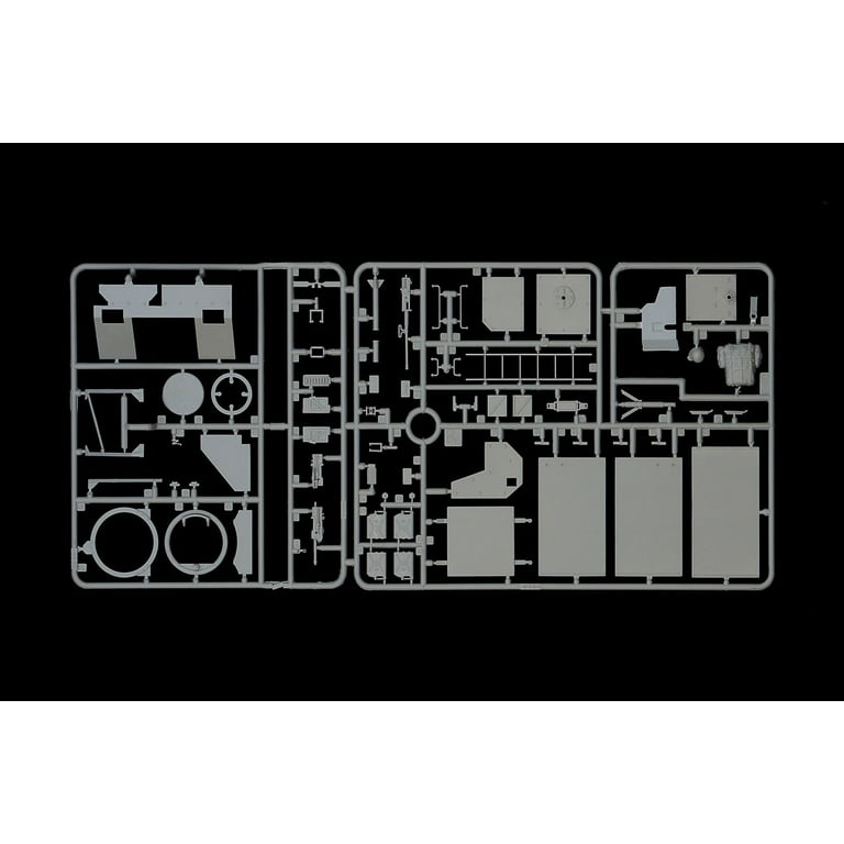 Italeri 1:35 Scale HEMTT Gun Truck Model Kit – Military Vehicle Model, 280mm Length, Includes Decals