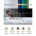 thumbnail image 5 of Rainbow Striped Blackout Curtains, Light Blocking Print Window Curtains, Colorful Gradients Modern Abstract Art Thermal Insulated Window Drapes for Living Room Kitchen Cafe 2 Panels, 55"W x 39"L, 5 of 9