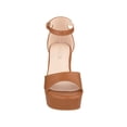 thumbnail image 4 of Women Platform Chunky Heeled Sandals Ankle Strap Sexy Open Toe Heels Chunky Block Platform Wedge Sandals, 4 of 5