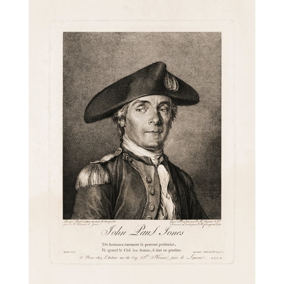 Print: John Paul Jones, 1781