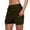 Army Green*, variant on RUTAYY Women's Tennis Skirt Short Athletic Drawstring Skorts Built with Pockets Sports Classic Stylish Mini Skirt