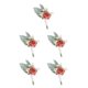 thumbnail image 1 of Sonducket para hombre versátil de amplia aplicación para bodas y fiestas de compromiso Novio Boutonniere Dirty Orange Type2 NO2, 1 of 6