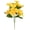 Yellow, variant on Artificial Silk Geraniums for Outdoors, Artificial Geranium Bush, Imitation Flowers, for Home Floral Decoration, Interior, Garden, Yellow