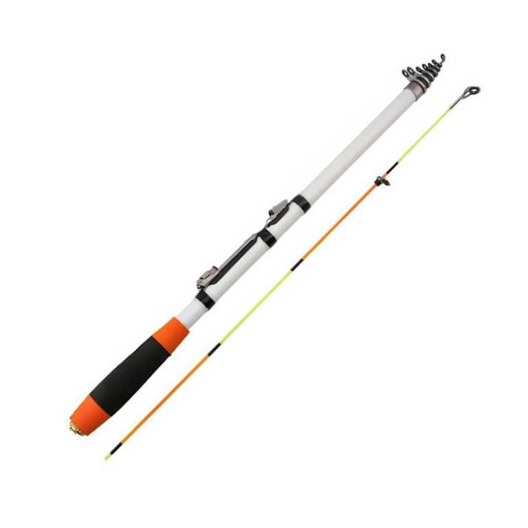 Portable soft tail telescopic fishing rod ultra light small rockys