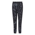 thumbnail image 1 of Burnside Mens Performance Fleece Joggers, M, Black Tie Dye, 1 of 1