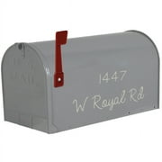 VWAQ Personalized Address Mailbox Decal Set