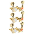 thumbnail image 2 of Acoustic Guitar Pegs, Easy To Install High Performance Guitar Locking Tuners, Alternative Part For Guitar Repair Master Folk Guitar Instrument Lovers Gold, 2 of 8