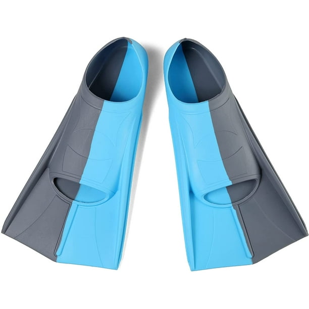 Mgfed Swim Fins, Short Blade Snorkel Flippers For Training And Diving Xl