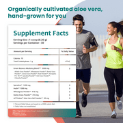 Univera Metagreens - مسحوق Superfood من Greens ، عصير نباتي ومزيج من العصائر العضوية مع Spirulina العضوي ، مسحوق القمح والصفراء العضوي ، مسحوق Daily Greens ، 30 حصة