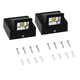 thumbnail image 2 of 2 Lámpara De Pared Exterior 6w Led Ip66 Impermeable Negra, 2 of 3