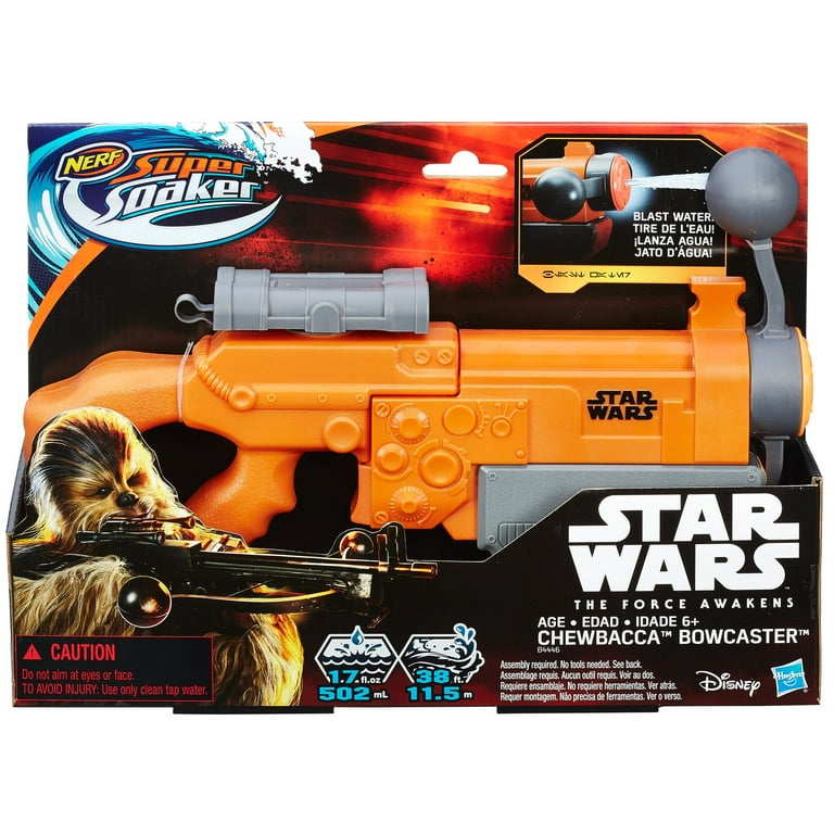 Star Wars Episode VII Nerf Super Soaker Chewbacca Bowcaster
