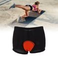 thumbnail image 4 of Padded Shorts, Sponge Pad Design Elastic Soft Moisture Absorbing Mens Padded Cycling Shorts Convenient Practical  for Training for Indoor for Exercise M, 4 of 8