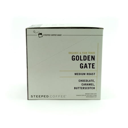 Mr. Espresso Oakwood Roasted Golden Gate Medium Roast, 8 Single Serve