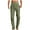 Army Green, variant on ZZwxWA Mens Casual Linen Pants Loose Fit Elastic Drawstring Waist Straight-Legs Summer Yoga Beach Long Pants Summer Saving