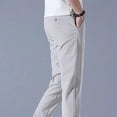 thumbnail image 2 of Men's Golf Trousers Quick Drying Long Comfortable Leisure Trousers with Pockets, 2 of 5