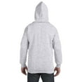 thumbnail image 2 of Hanes Ultimate Cotton Adult Fleece Full-Zip Hoodie , S, Ash, 2 of 3
