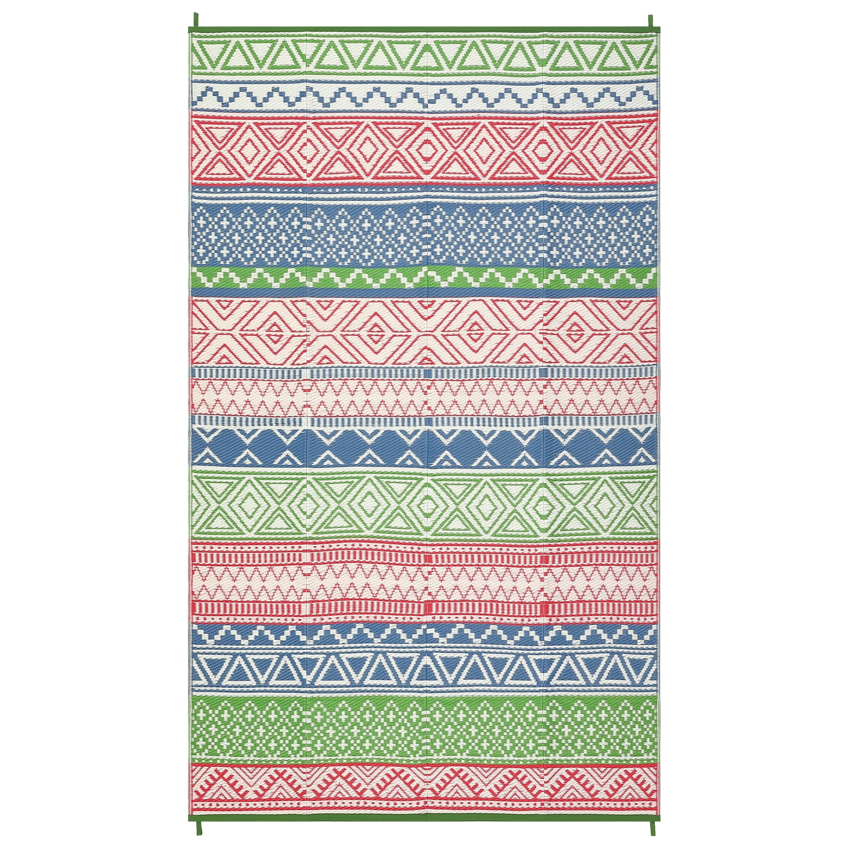 Ataucjin 8x10 Outdoor Rug Waterproof Plastic Straw Rugs Reversible Outdoor Patio Rug Camping,RV Mat,Large Outside Rug Carpet for Porch, Deck,Backyard, Balcony,Easy Cleaning